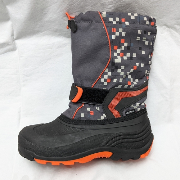 Kamik Boys Insulated Snow Boots Size 5 - Picture 6 of 10